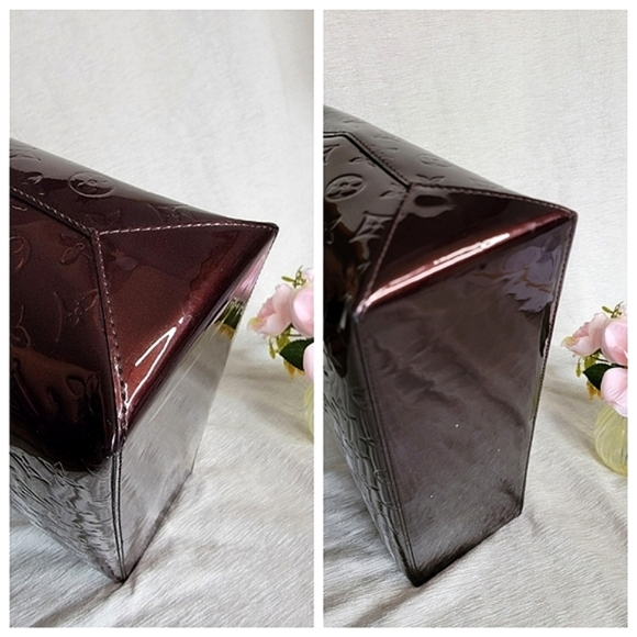 Louis Vuitton Amarante Monogram Vernis Wilshire MM Bag - Picture 8 of 13